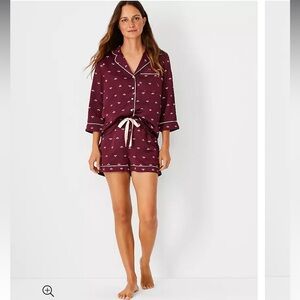 Ann Taylor Bumblebee Silky Pajama Set
